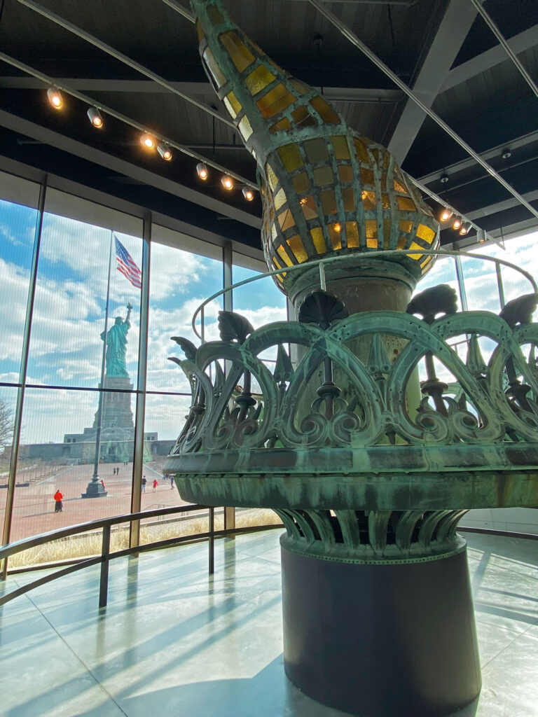 The original torch, Statue of Liberty